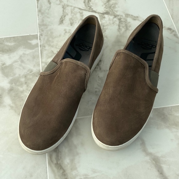 😍Abeo Blondo smart system women slip on. Brown suede. Size 8 M - Picture 2 of 6